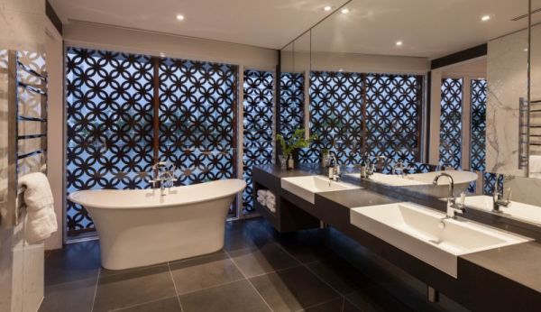 现代风格浴室的设计