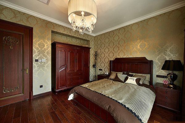古典美式卧室装潢大全