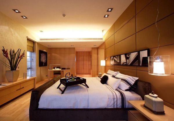 豪华现代家装卧室布置