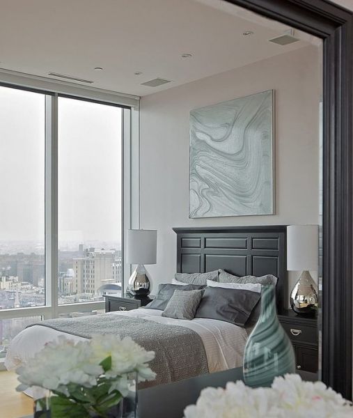 简约奢华的纽约复式卧室设计