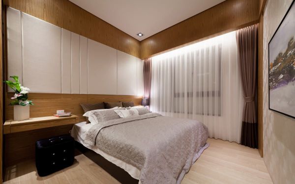 现代简约设计卧室效果图片欣赏