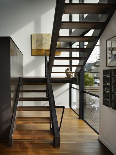 西雅图现代住宅楼梯设计