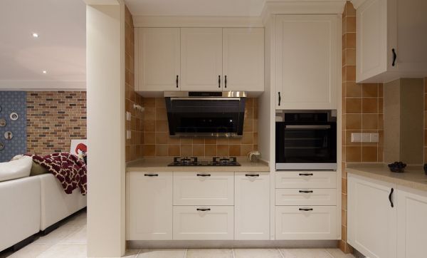 美式现代厨房精装室内设计图片