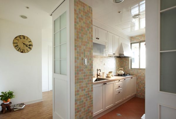 北欧风格现代厨房设计装修图片
