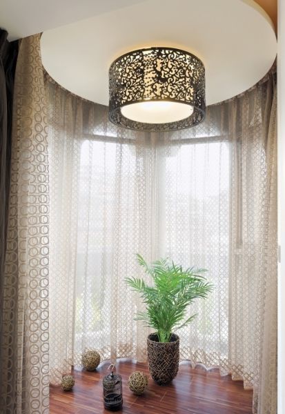 现代室内窗帘设计装修效果图