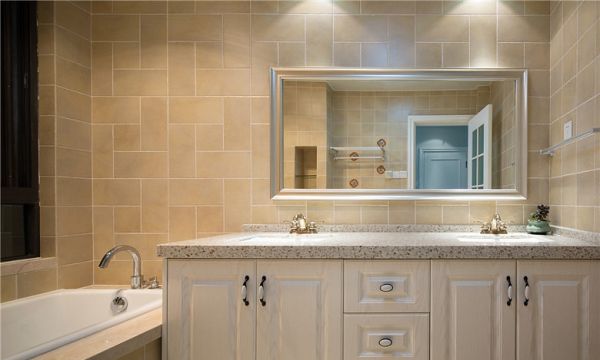 美式浴室家居装饰设计效果图欣赏