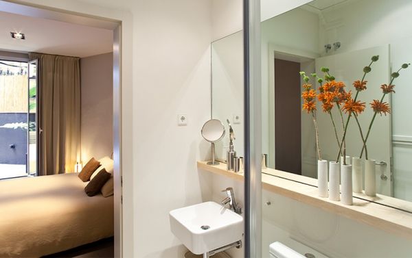 简约现代公寓室内卫生间效果图片