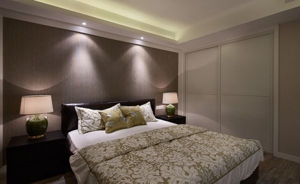 现代简约设计卧室装修效果图片