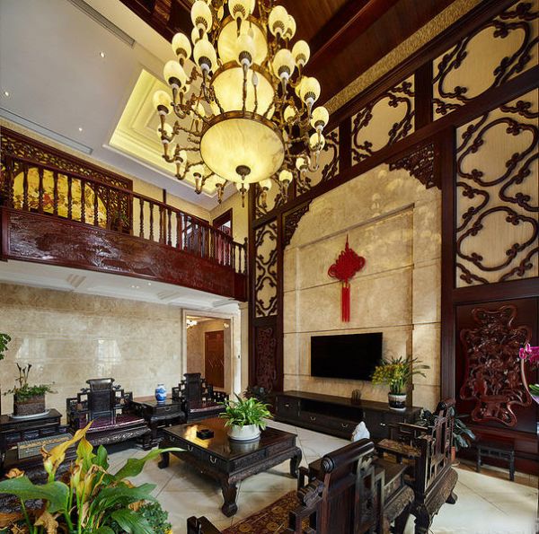 古典明清中式别墅设计装潢