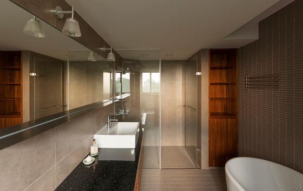 后现代风格公寓卫生间设计效果图