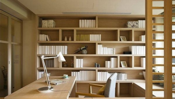 简约日式风格书房设计