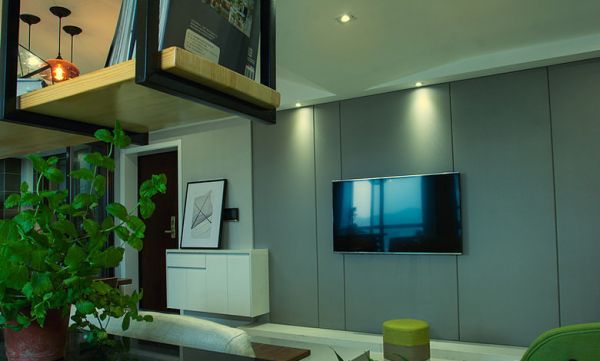 现代电视背景墙室内设计效果图欣赏