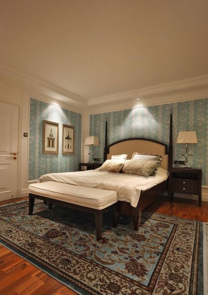 豪华美式家装卧室设计
