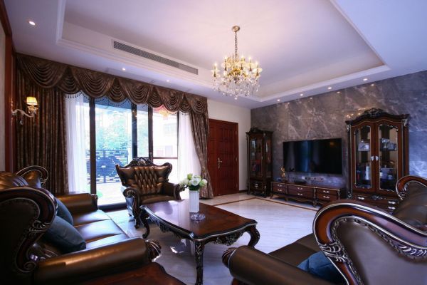 古典欧式客厅设计