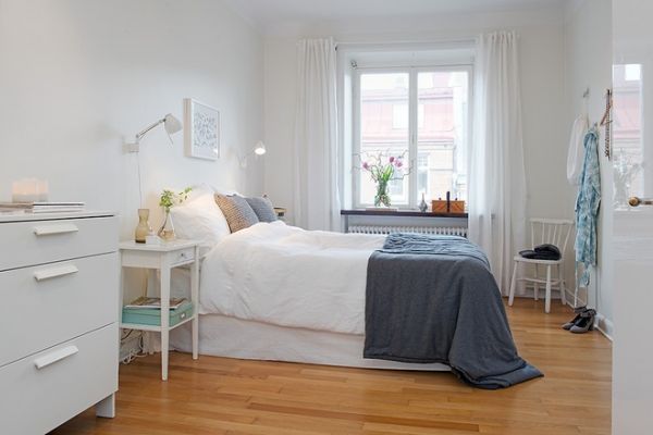 北欧风格小户型卧室设计装修图片