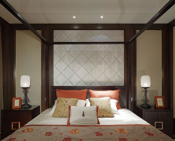 新中式家居卧室设计案例