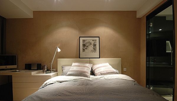 现代感设计卧室效果图