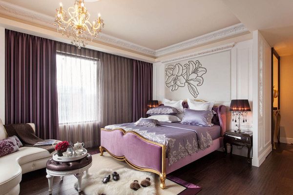 欧式奢华卧室装饰设计效果图片