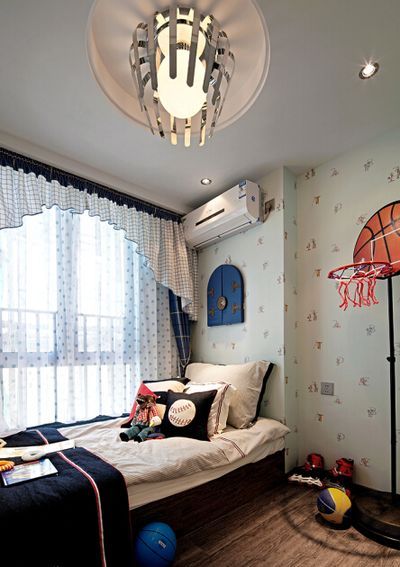 现代设计小户型卧室装饰效果图片