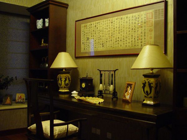 古中式书房设计
