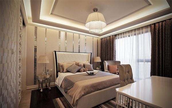 优雅现代欧式卧室装潢