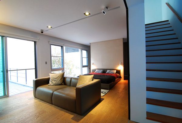 简约现代设计别墅室内效果图片