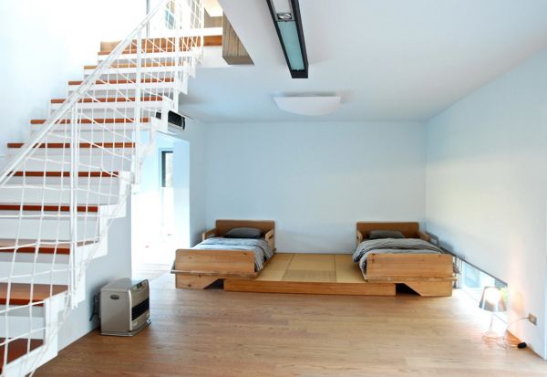 简约现代设计别墅客房卧室效果图片
