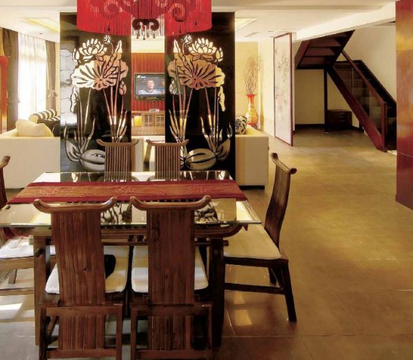 中式古朴家装餐厅设计
