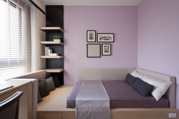 现代风格装潢设计卧室效果图