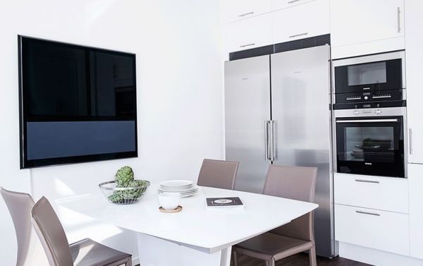 现代简洁公寓餐厅设计效果图片