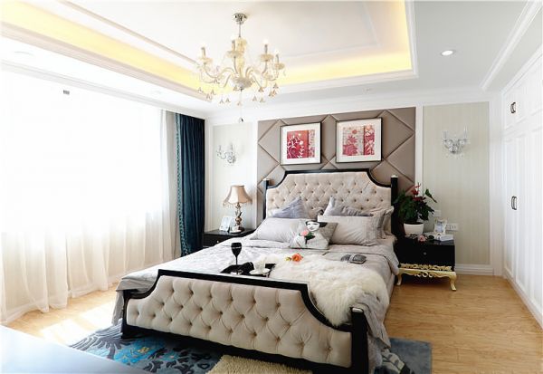 现代奢华欧式卧室装饰