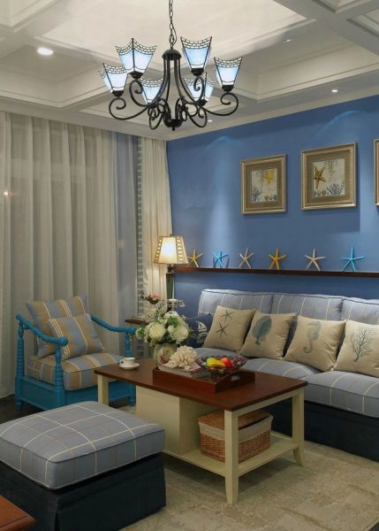 118平浪漫地中海设计，活跃色彩的公寓