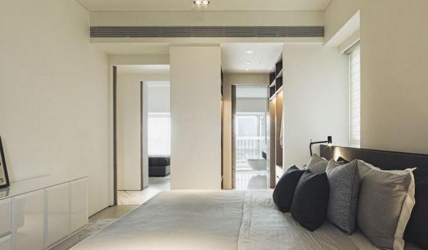 黑白极简风格公寓设计装饰效果图