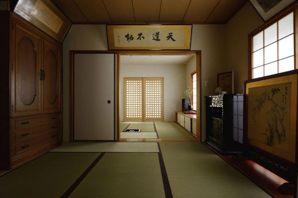 现代设计风格日式二居室