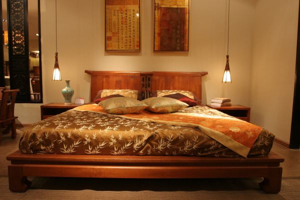 新中式卧室美图
