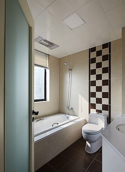美式家装卫生间设计效果图
