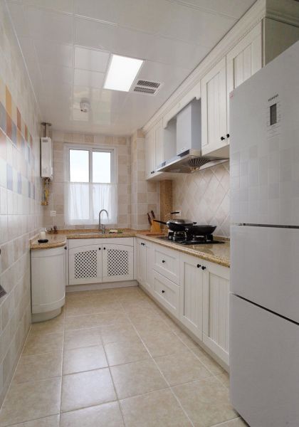 美式清新家居厨房装修设计效果图