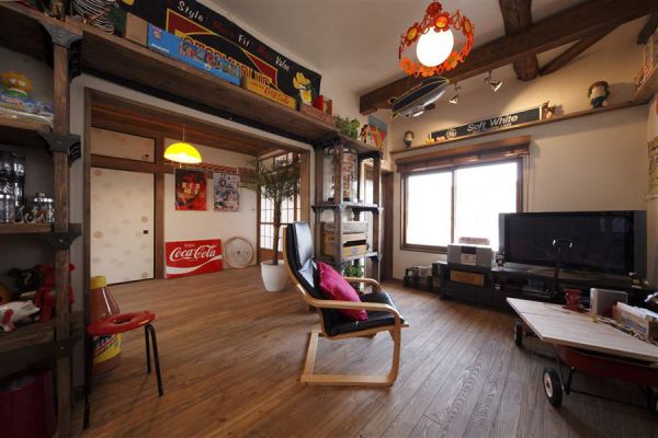 日式风格家居设计二居室效果图