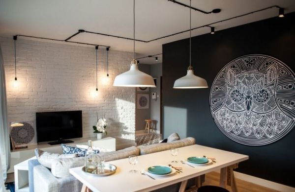 北欧风格公寓室内装饰设计图片
