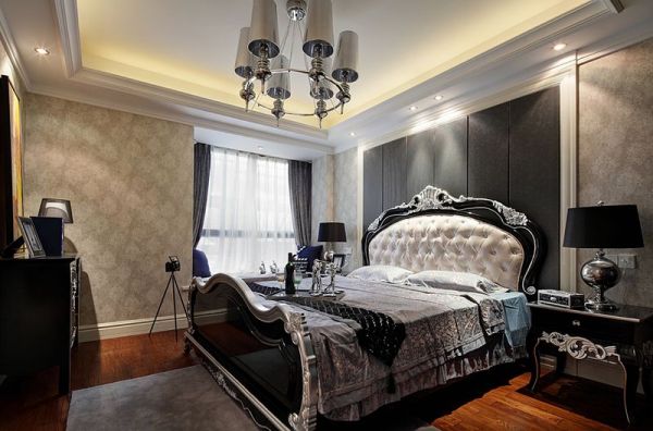 新古典风格设计卧室效果图