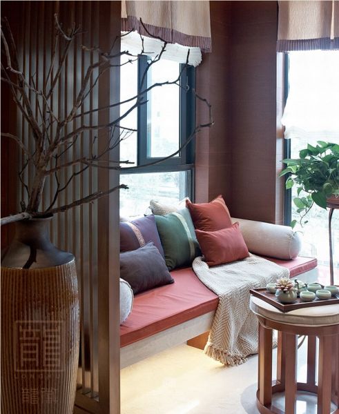 东南亚风格设计三居室装修效果图