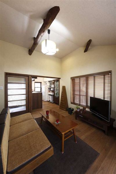 日式家庭装修风格客厅设计