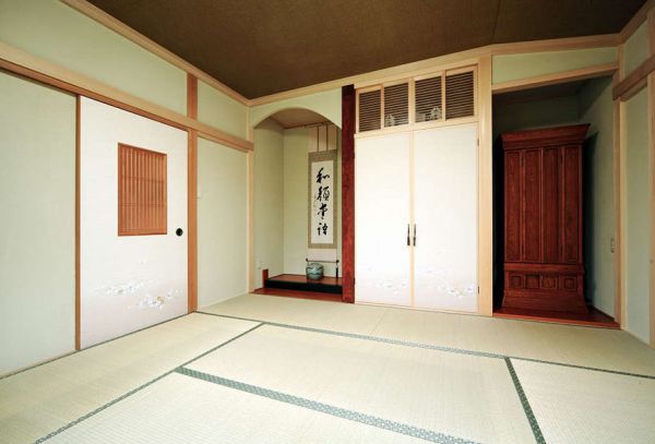 日式设计风格家庭装修三居室