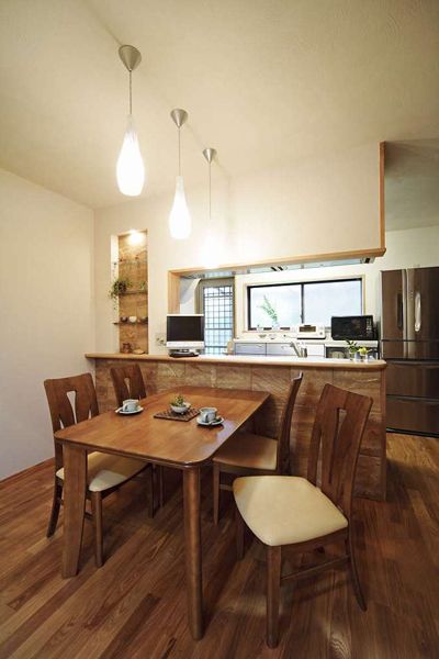 日式设计风格家庭装修餐厅