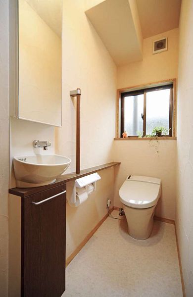 日式设计风格家庭装修卫生间