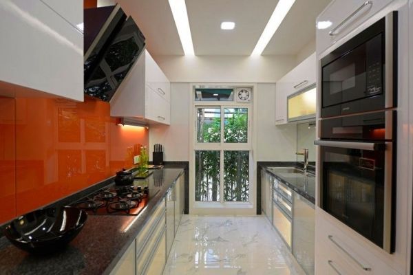 现代U型高端厨房装修案例