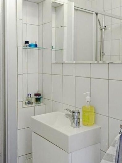 北欧风格小公寓卫生间装修图片