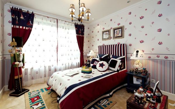 新古典风格设计卧室室内装修图片