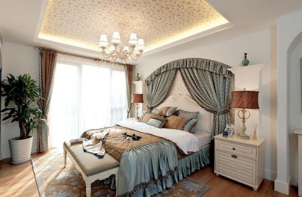 新古典风格设计室内卧室装修图片欣赏