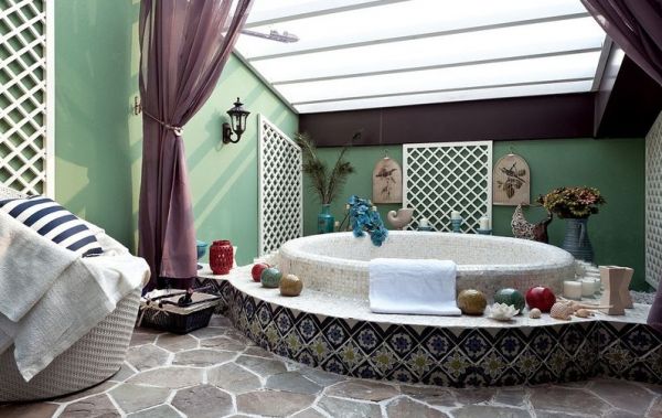 新古典风格设计别墅卫生间浴室装修图片